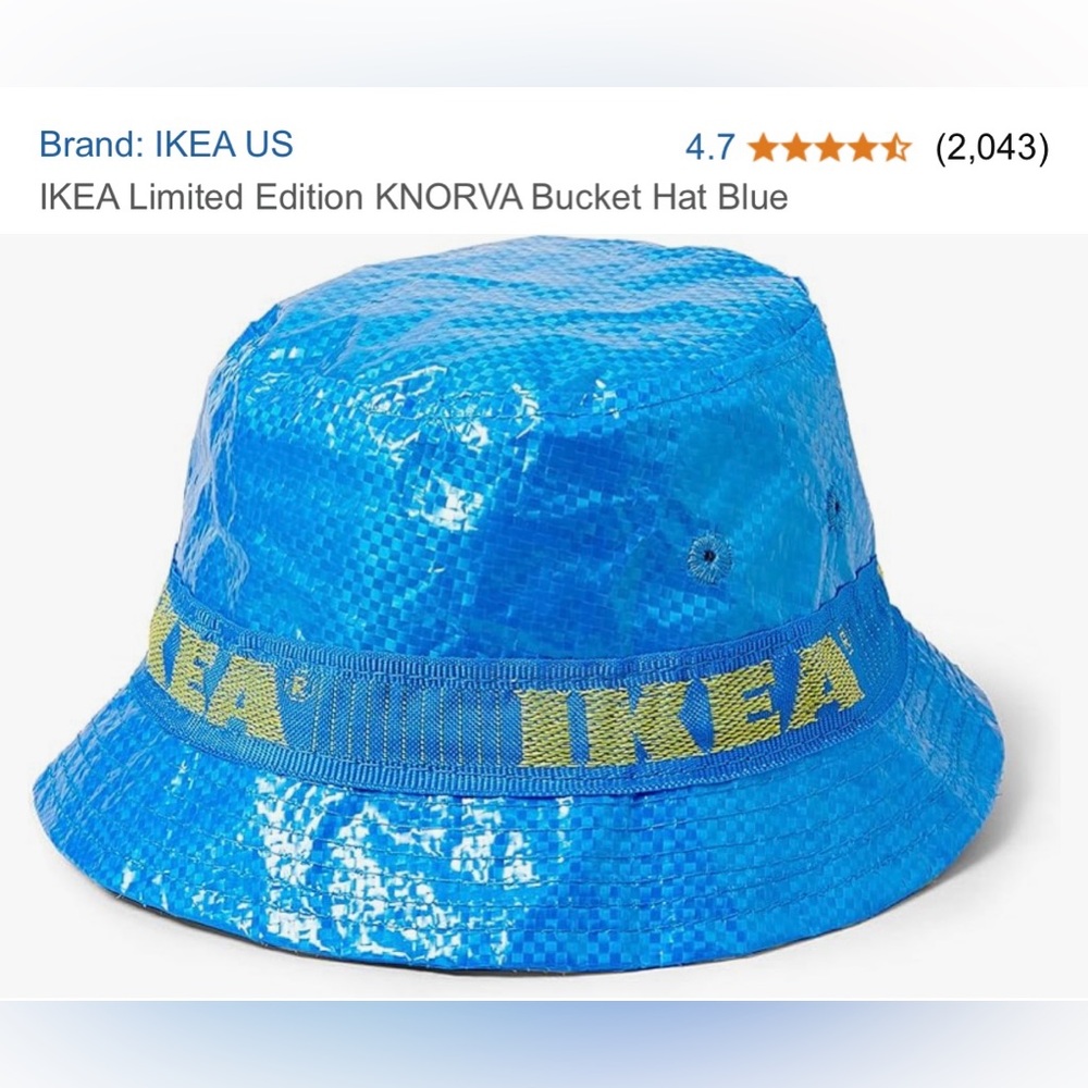 IKEA KNORVA bucket hat limited edition